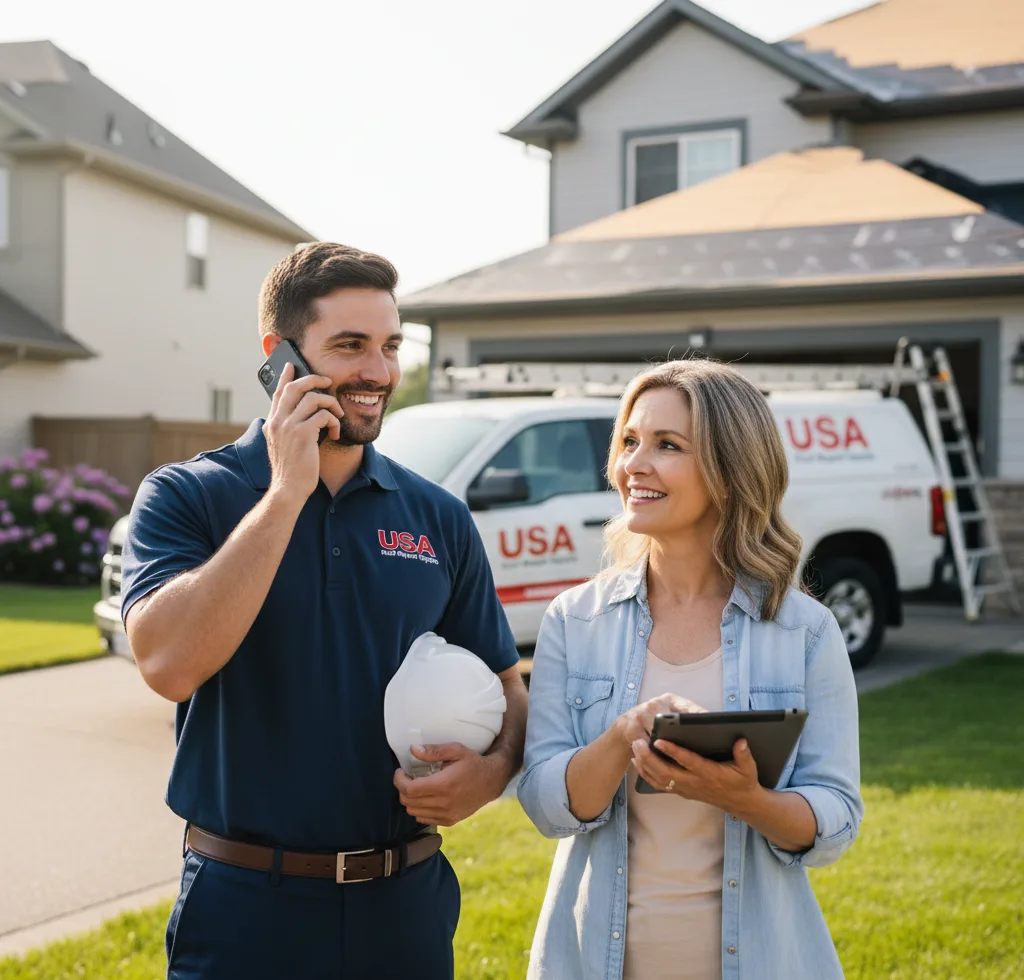 USA Roof Repair Experts customer support in Fairview Park
